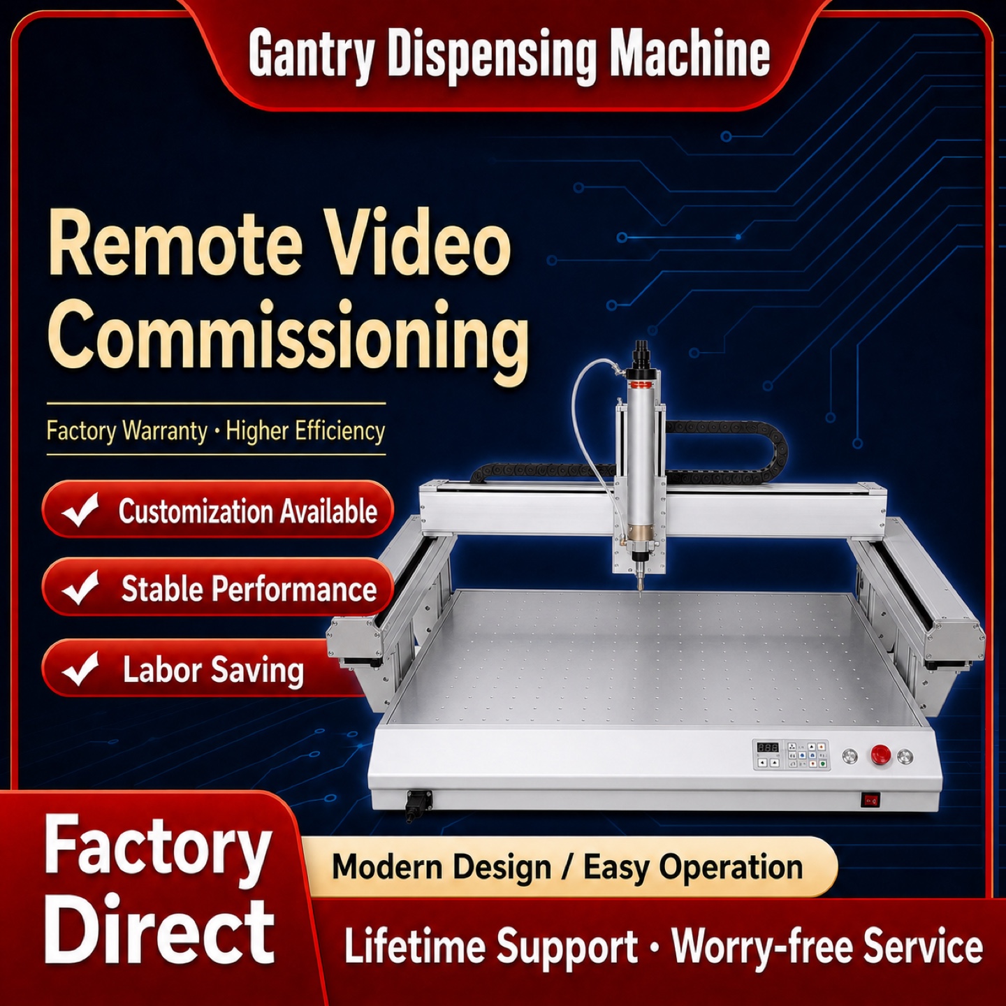 Large-Format Gantry Dispensing System