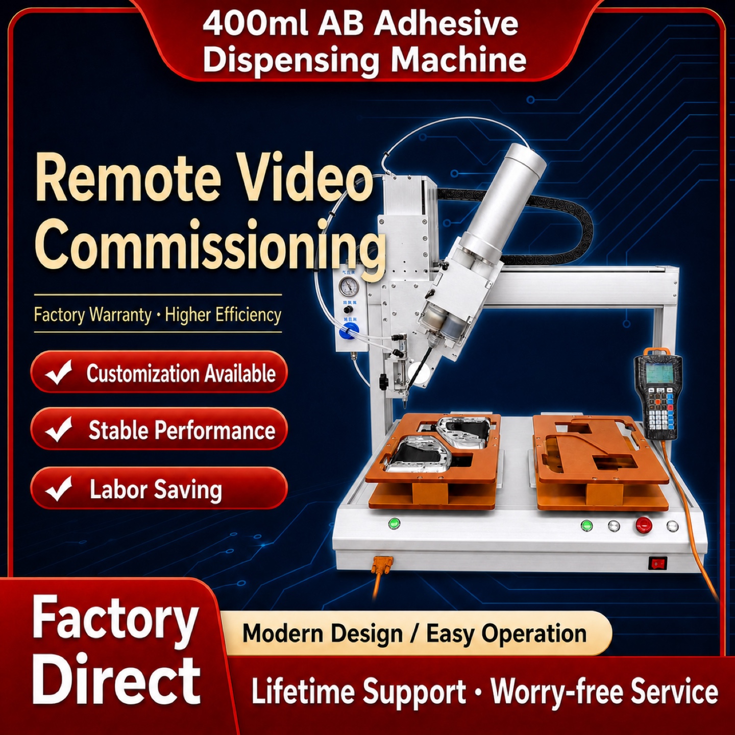 Desktop 2K Dispensing Robot