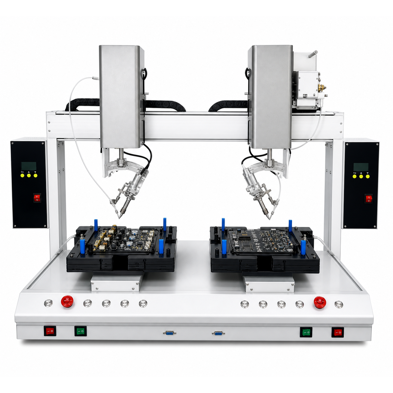 Dual-Head Robotic Soldering System
